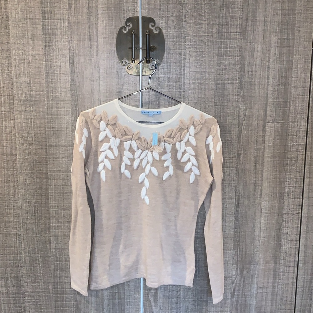 Antonio Melani Embroidered Sweater - Picture 1 of 7